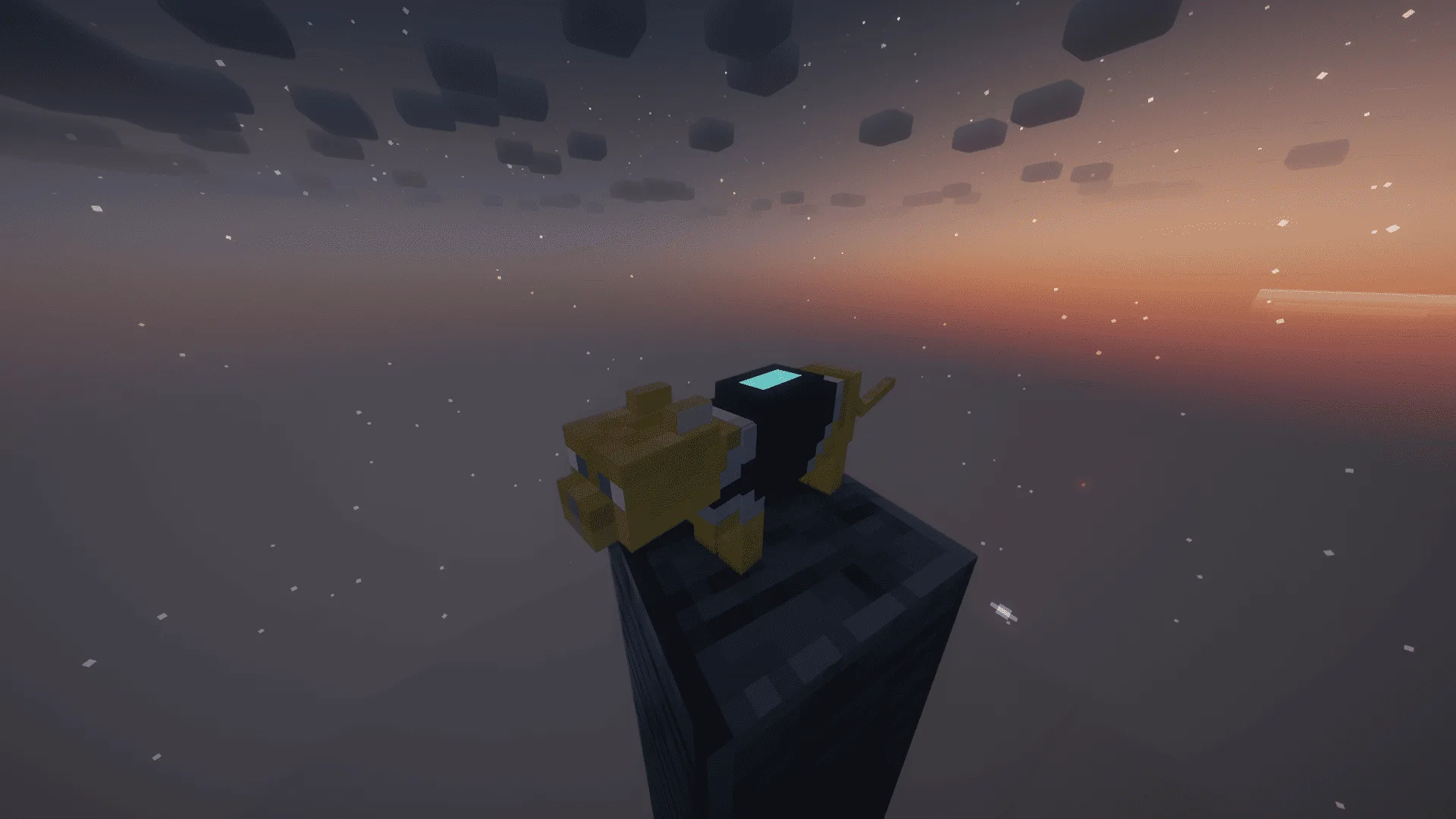 Кот ночью в ресурс-паке Stray