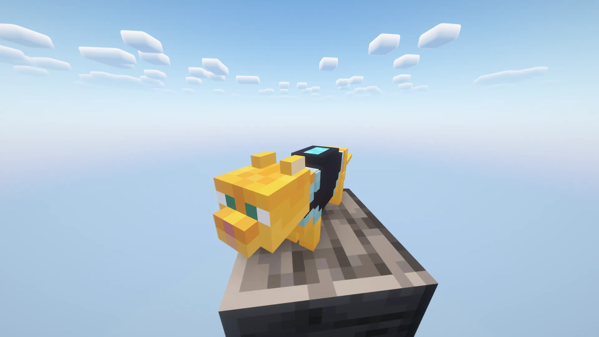 Кот днем в ресурс-паке Stray