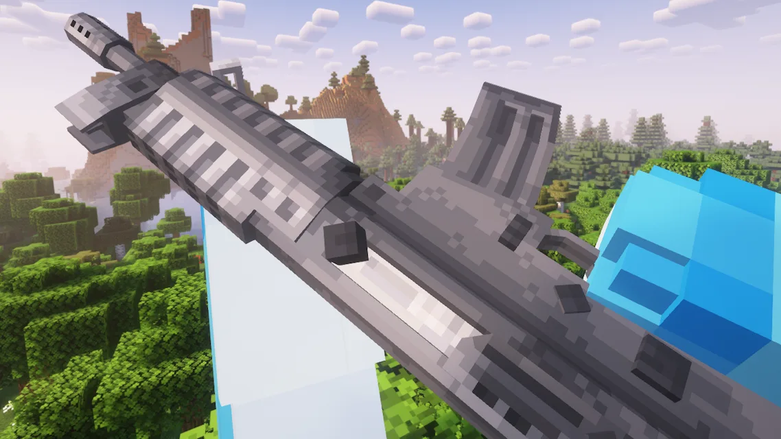 3D-модель штурмовой винтовки SS1-V5 из мода TACZ Addons: Daffa's Arsenal.