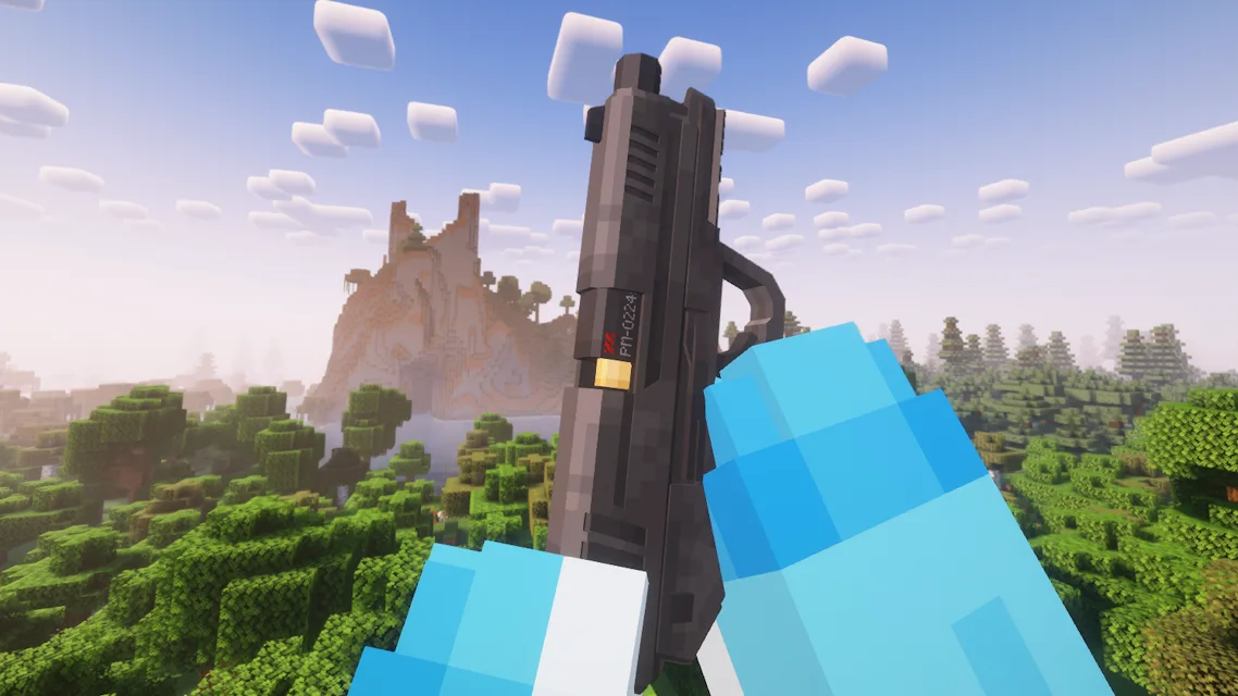 Пистолет HK-45 из мода TACZ Addons: Daffa's Arsenal.