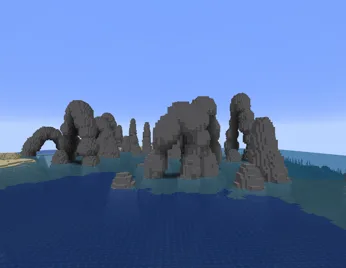 Карстовые бухты с каменными образованиями в океане, проект Rusty's Sylvan.