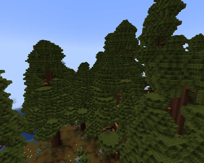 Гигантские секвойи из проекта Rusty's Sylvan.