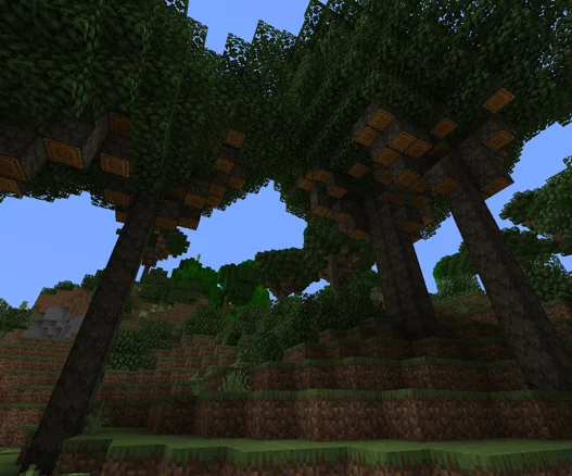 Деревья араукарии в проекте Rusty's Sylvan.