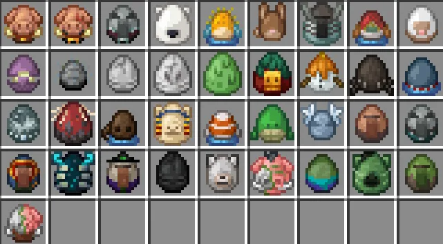 Дополнительные яйца призыва из ресурс-пака Better Spawneggs