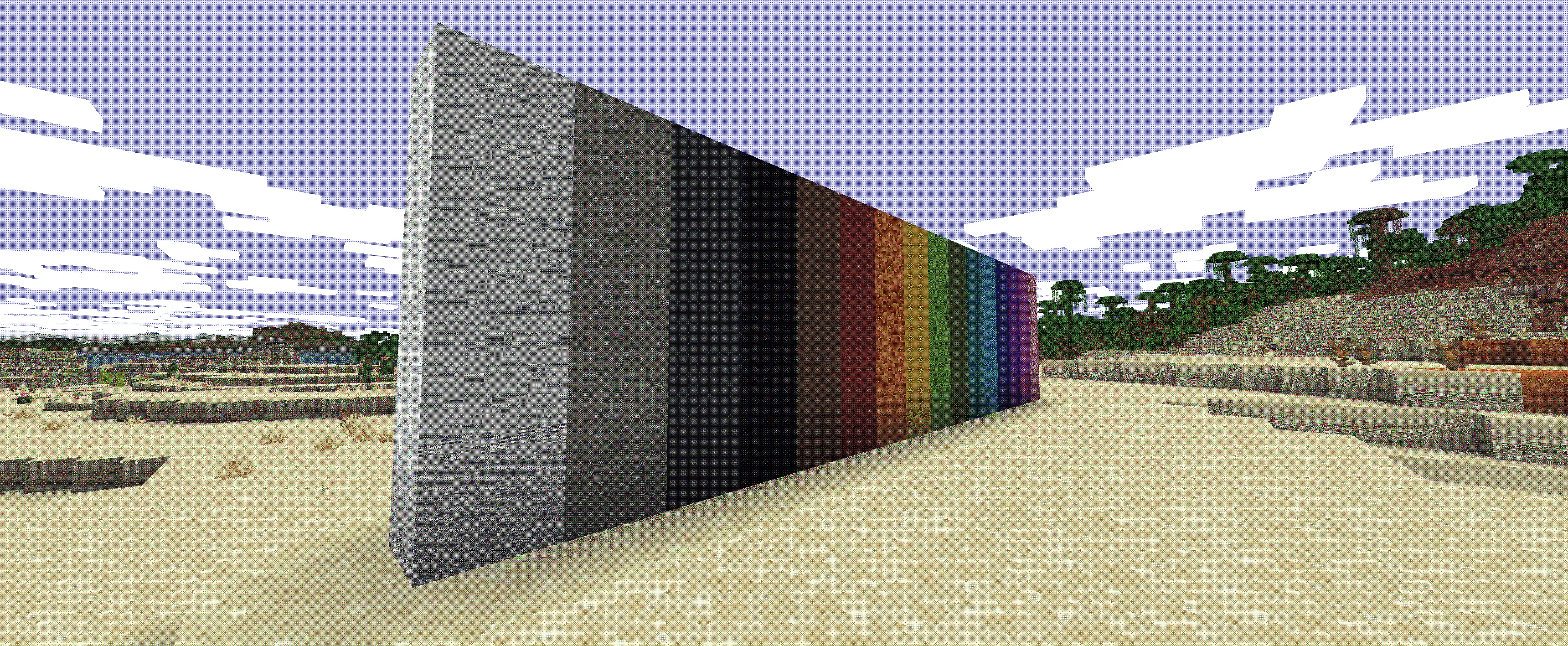 Шейдер Chandler's Retro Shader с палитрой из 5 цветов