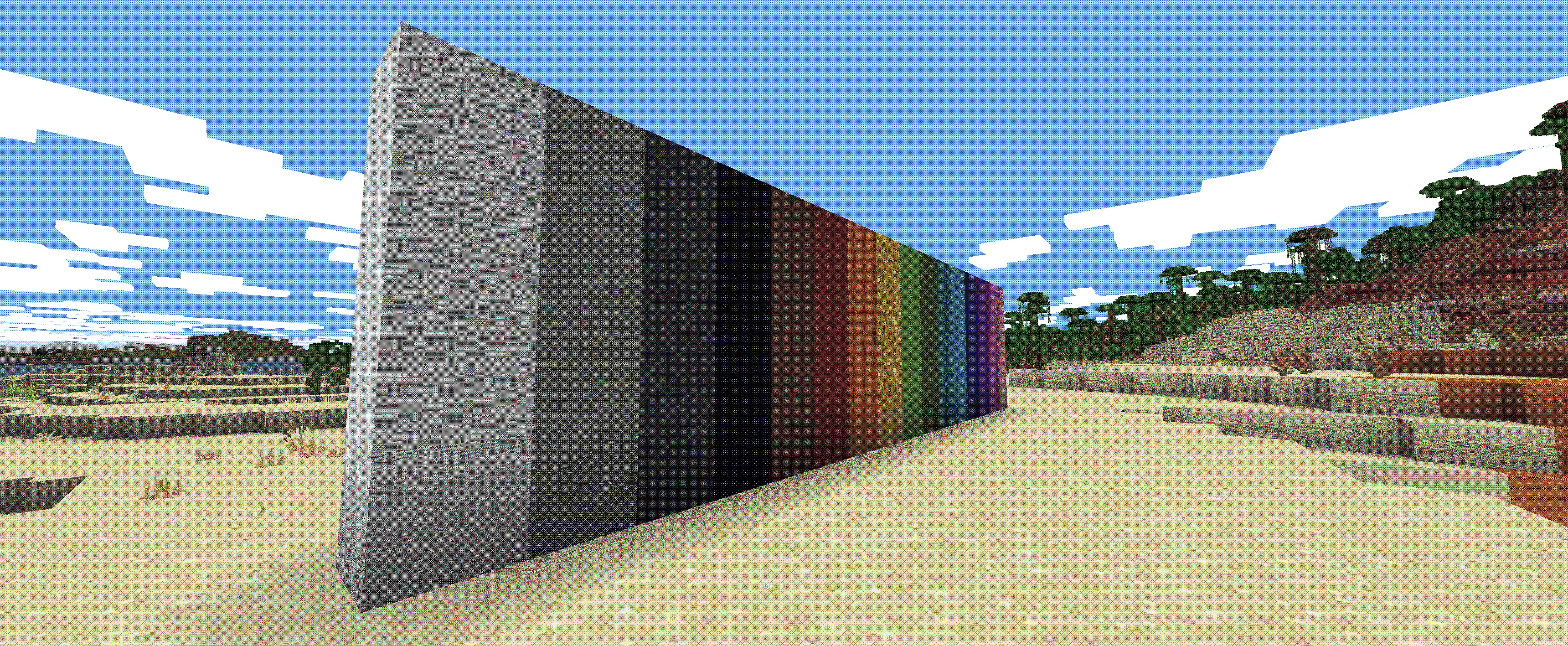 Шейдер Chandler's Retro Shader с палитрой из 8 цветов