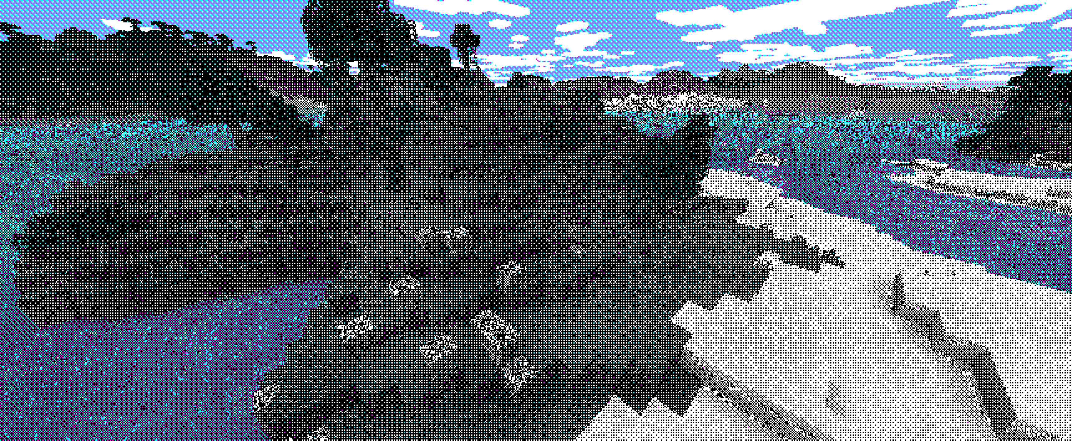 Шейдер Chandler's Retro Shader с использованием CGA цветов