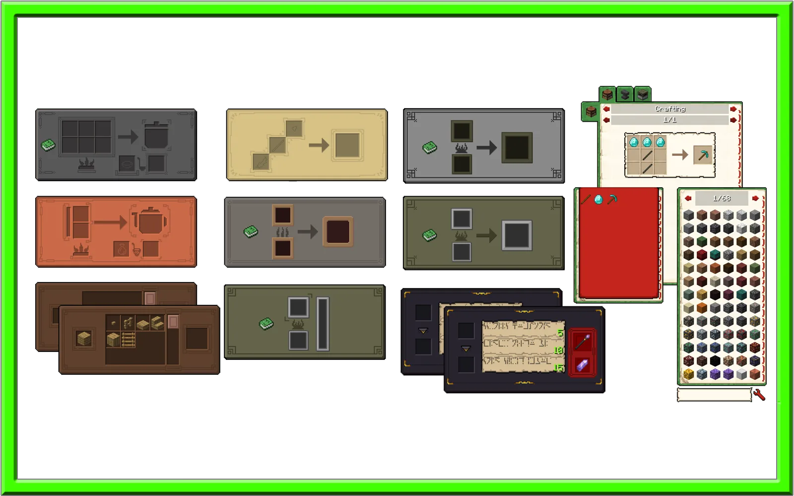 Интерфейсы модов в стиле HLStyle