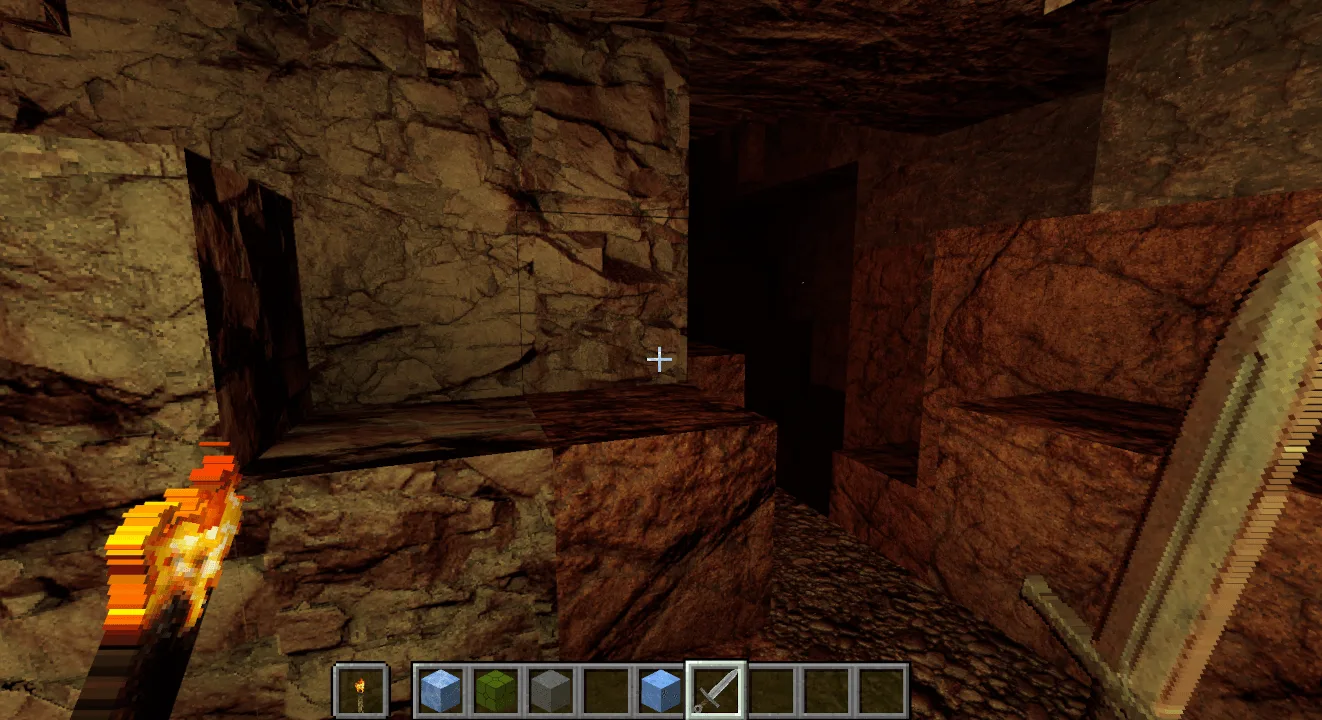 Пегас Шейдеры: освещение пещер с помощью текстур Patrix.