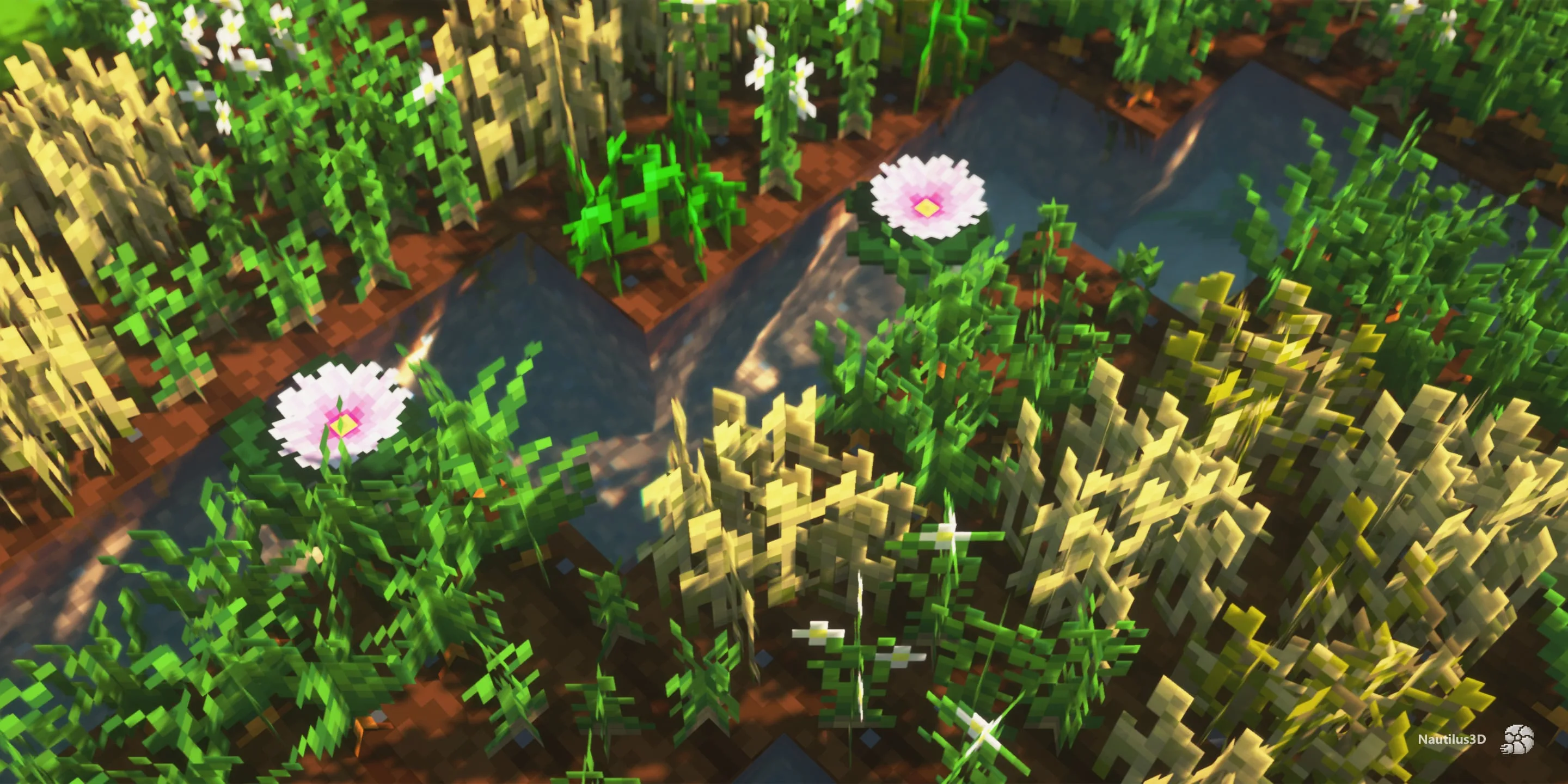 Набор 3D-моделей сельскохозяйственных культур из проекта Nautilus 3D.