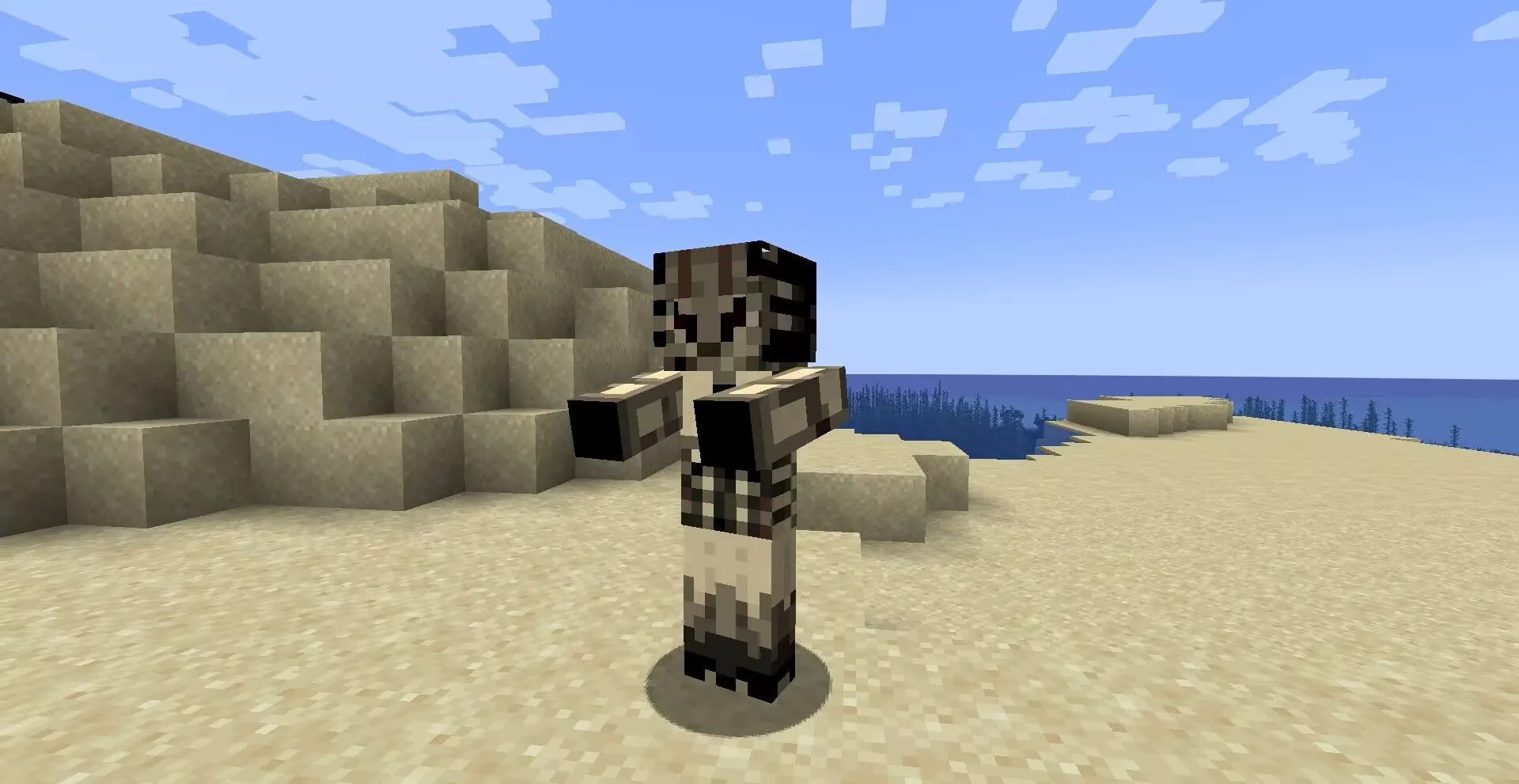 Скин зомби-хаска от WU_SHUANGCB для Minecraft.