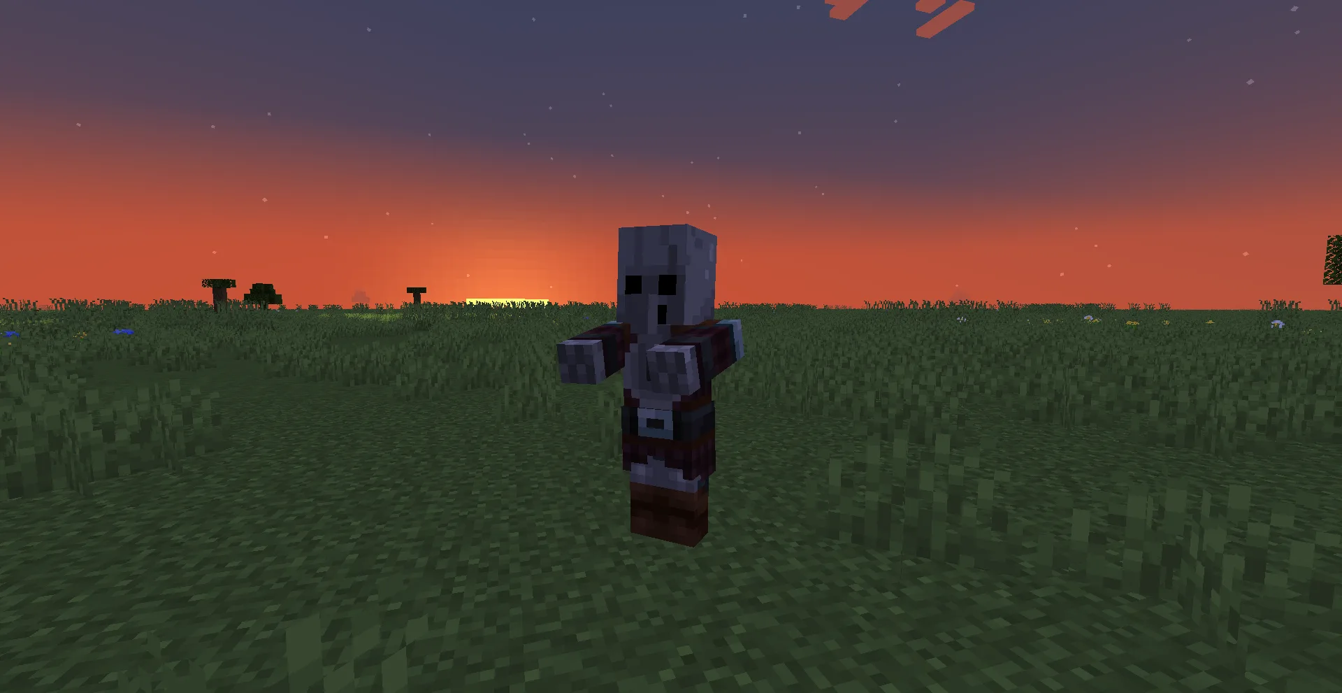 Скин зомби-разбойника из Minecraft.