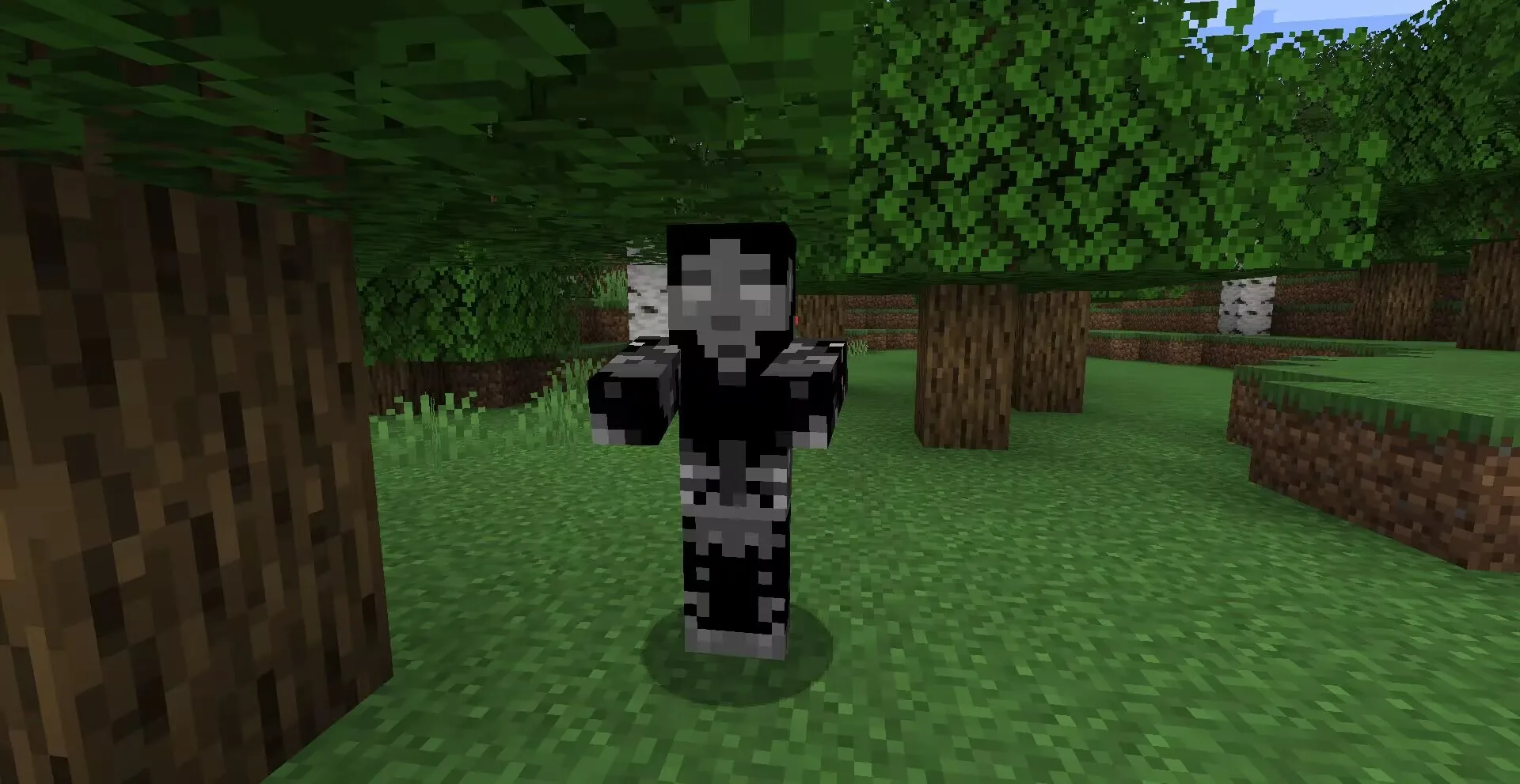 Скин зомби для персонажа Minecraft.