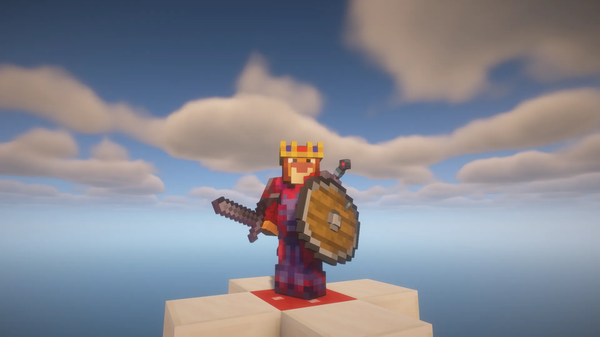 Овальный щит в стиле Scar's Oval Shield