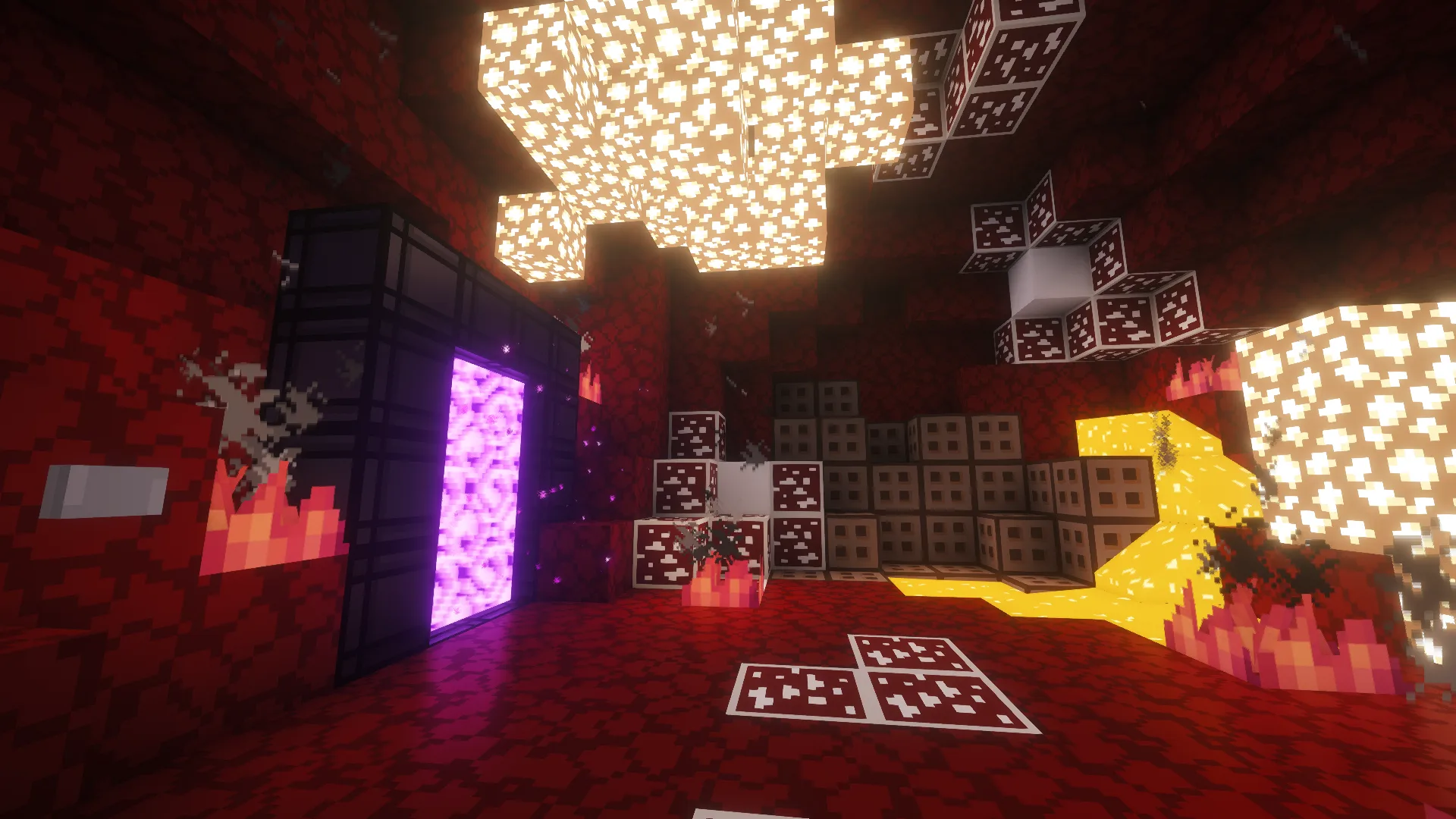 Нижний мир в ресурс-паке Blod 16x