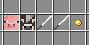 Текстуры предметов и золотого самородка в Example Texture Pack