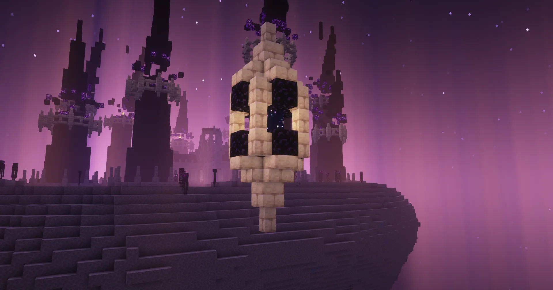 Врата Энда в моде YUNG's Better End Island.