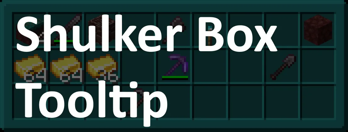 Логотип проекта Shulker Box Tooltip.