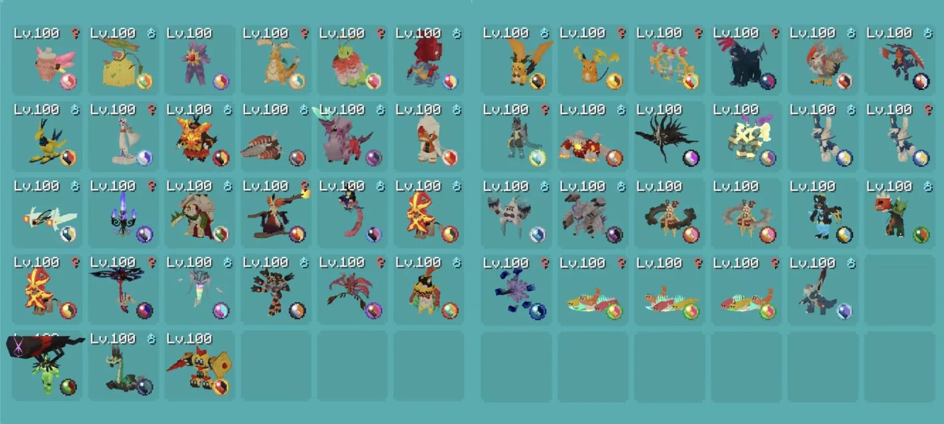 Сборка всех мега-эволюций покемонов в Minecraft, версия 1.4.