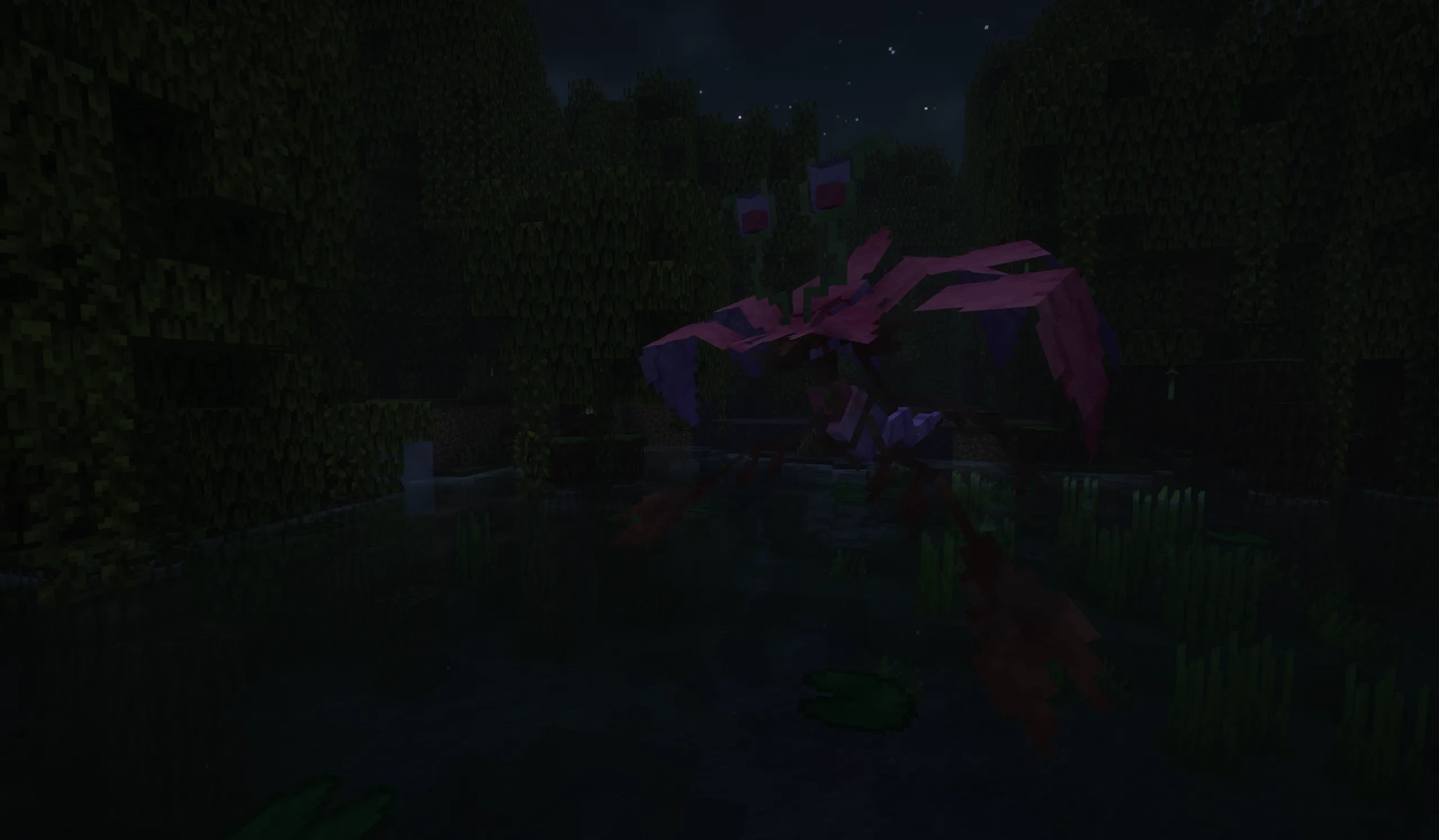 Постройка Mega Dragalge из Minecraft в проекте Navas ZA Megas.