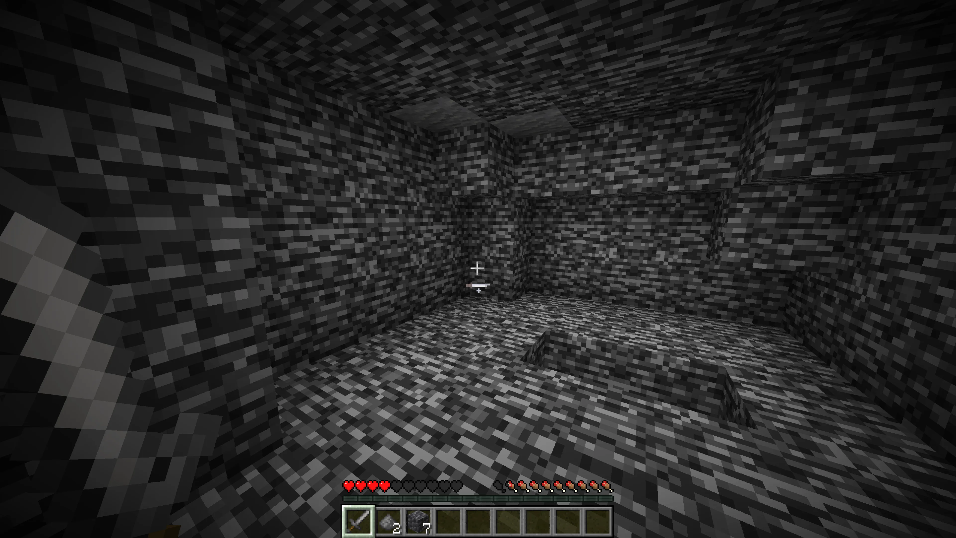 Четыре крипера, спрятанные в текстурах блока в проекте XRAYn't.