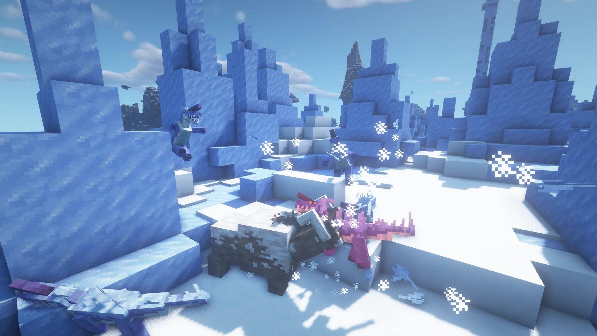 Фростсталкер из мода Alex's Mobs.