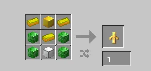 Предметный интерфейс крафта тотема в моде ElementCraft.