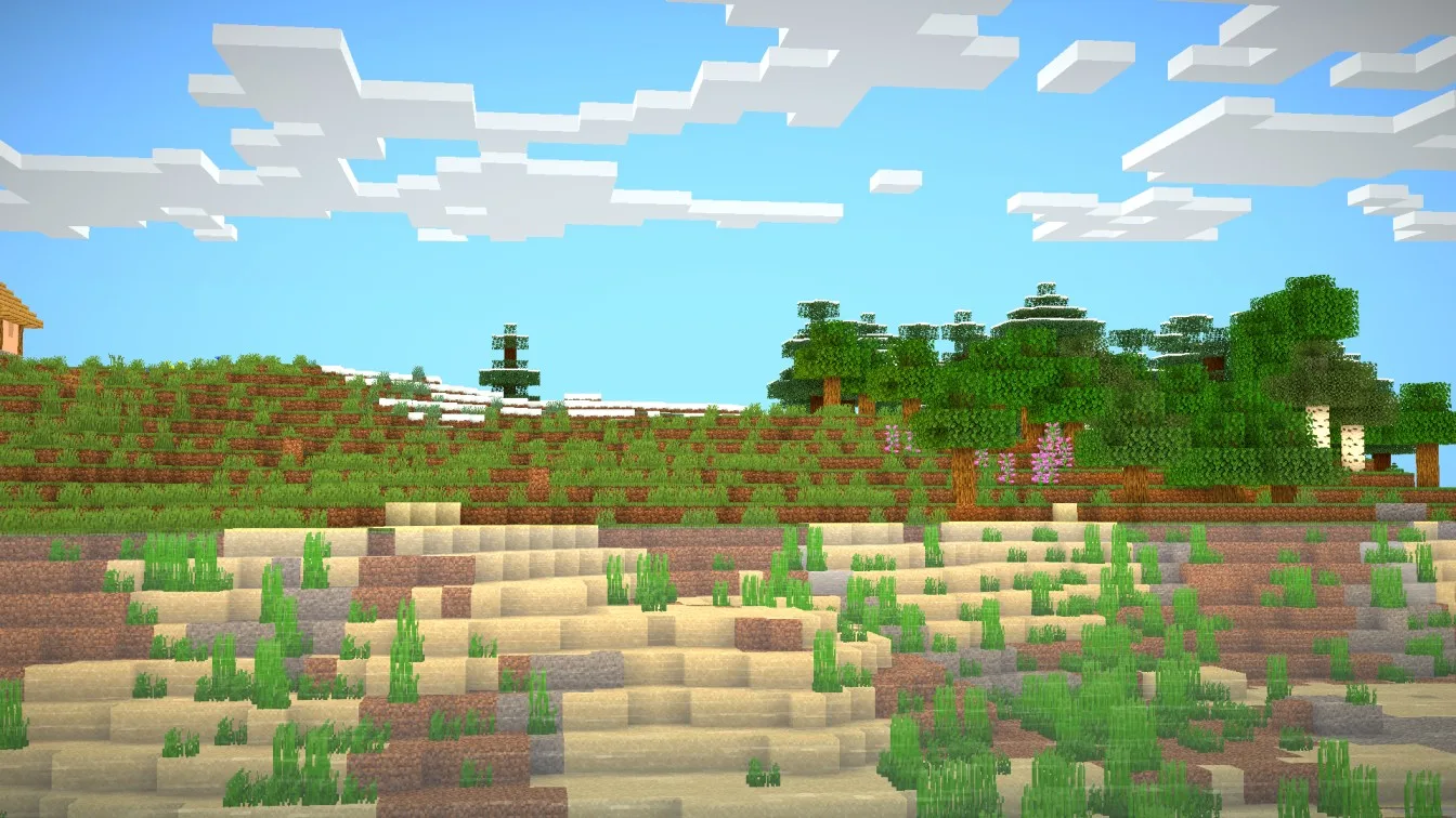 Озеро в Minecraft