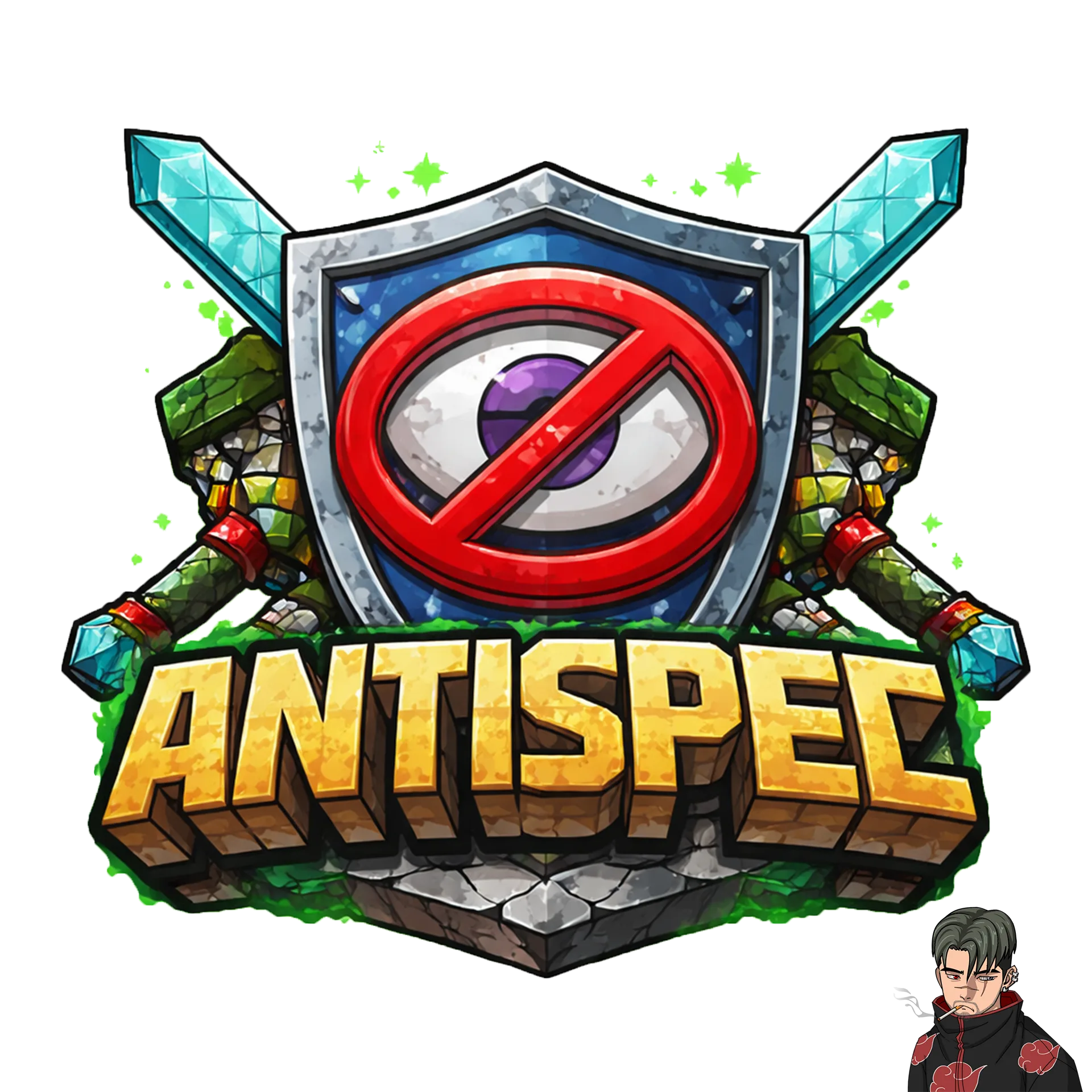Логотип мода Antispec.