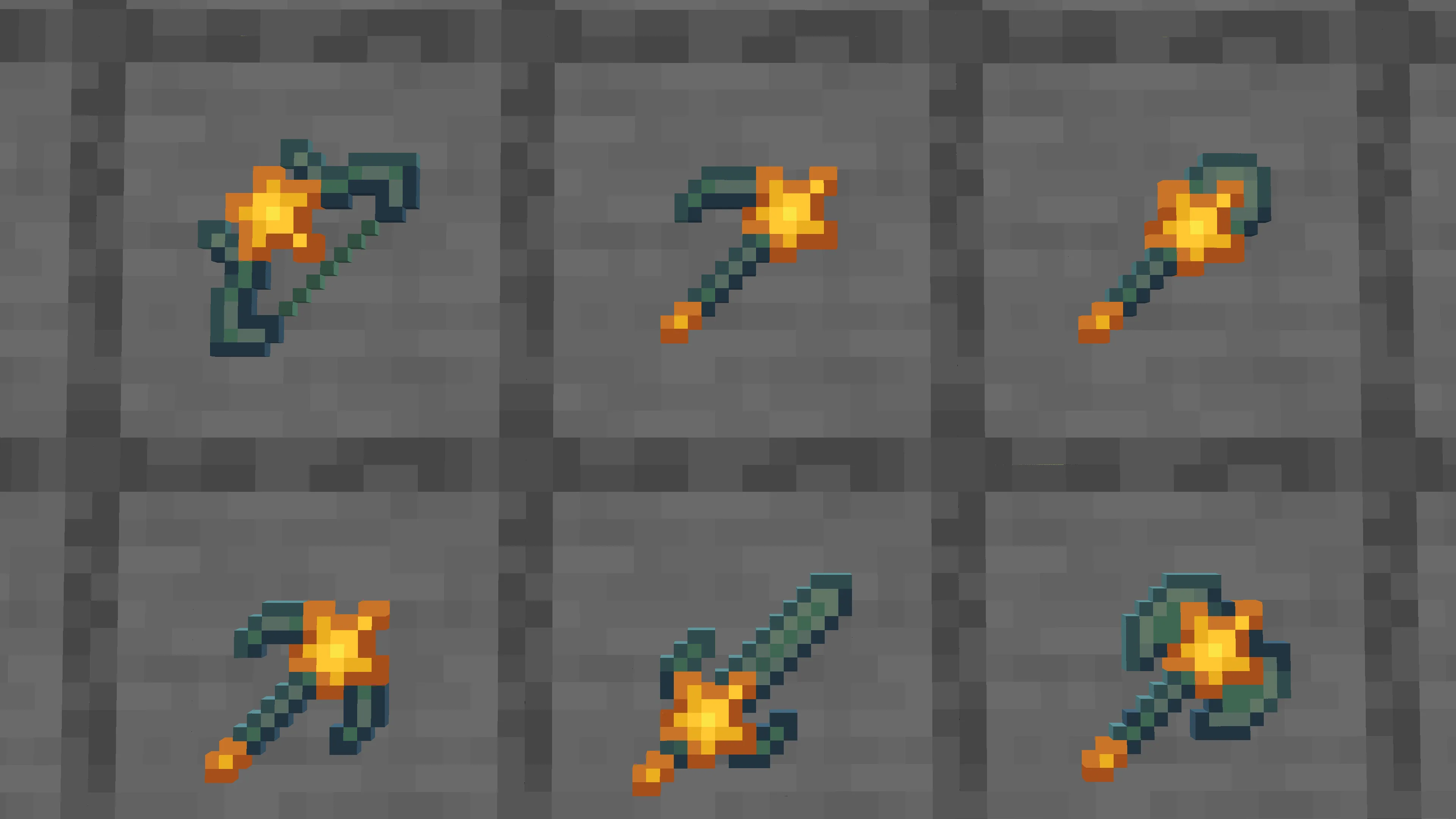 Набор инструментов Celestial Tools из ресурс-пака.
