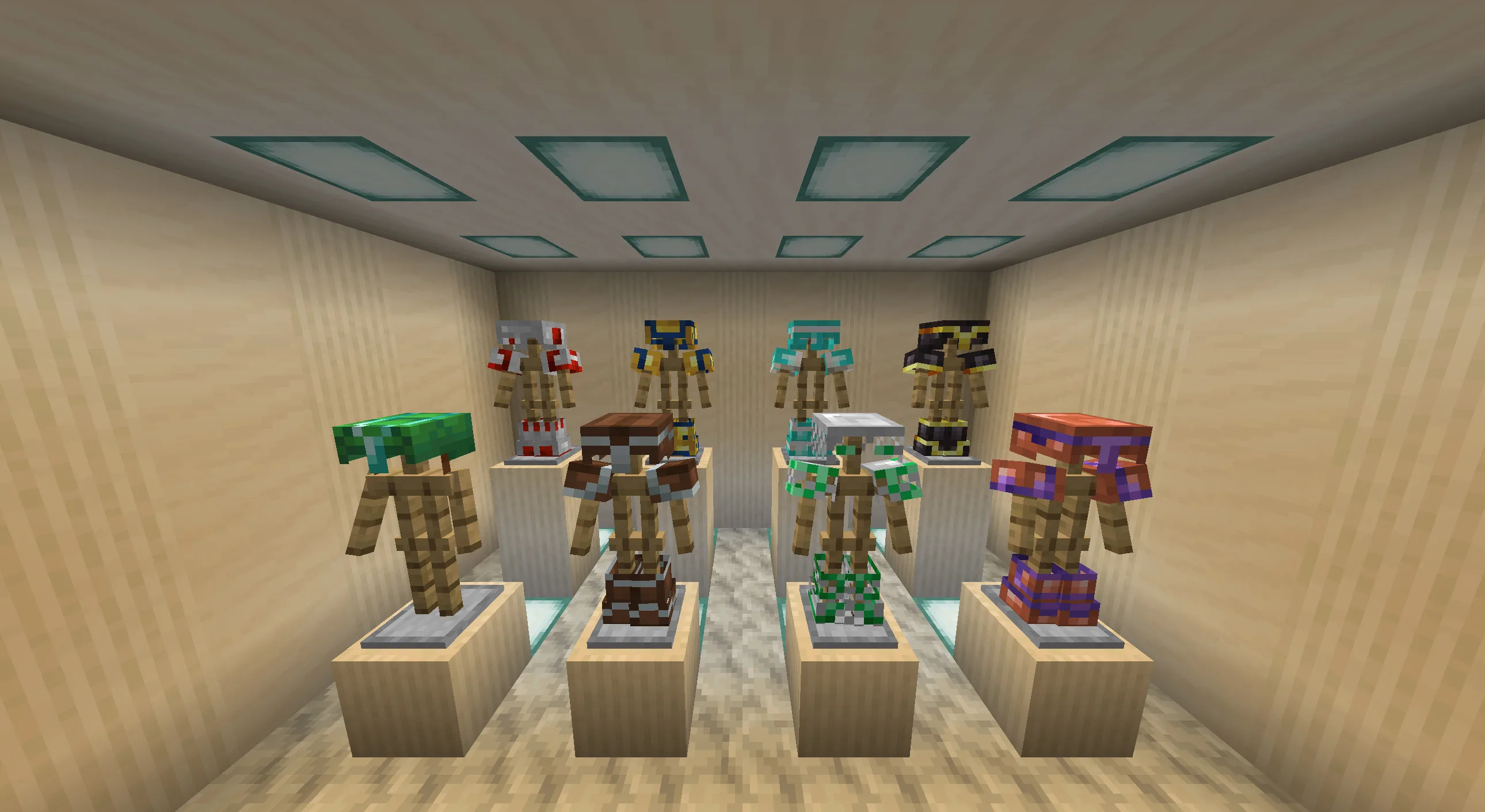 Ресурс пак Peeled Armor без шейдеров