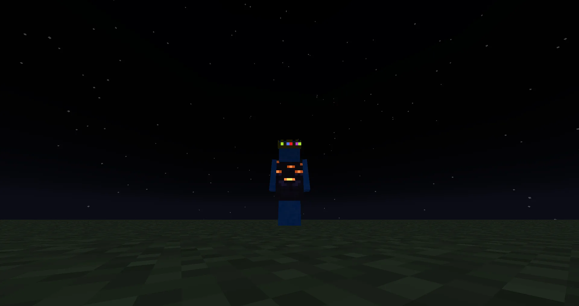 Работа эффекта свечения на плащах и внешних слоях скинов в Emissive Library