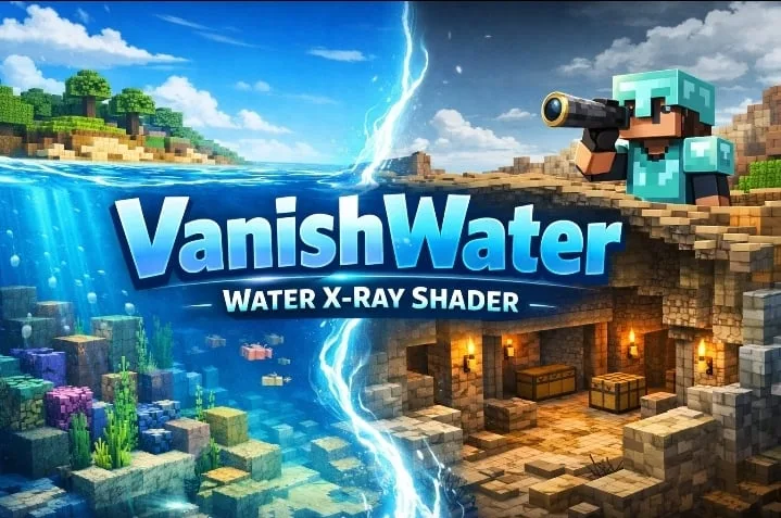 VanishWater — шейдер для прозрачности воды в Minecraft