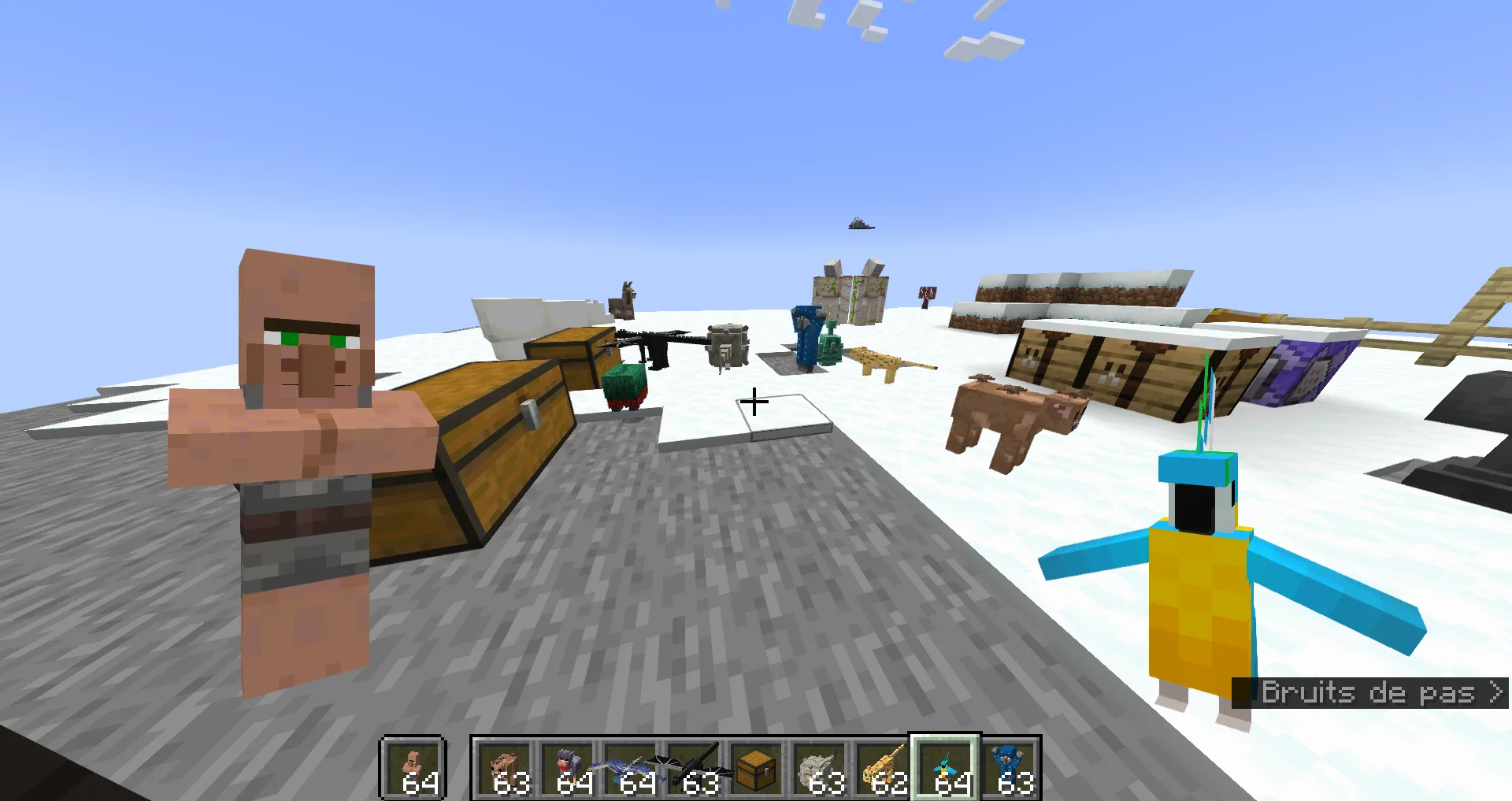 Размер 3D-предметов, лежащих на земле