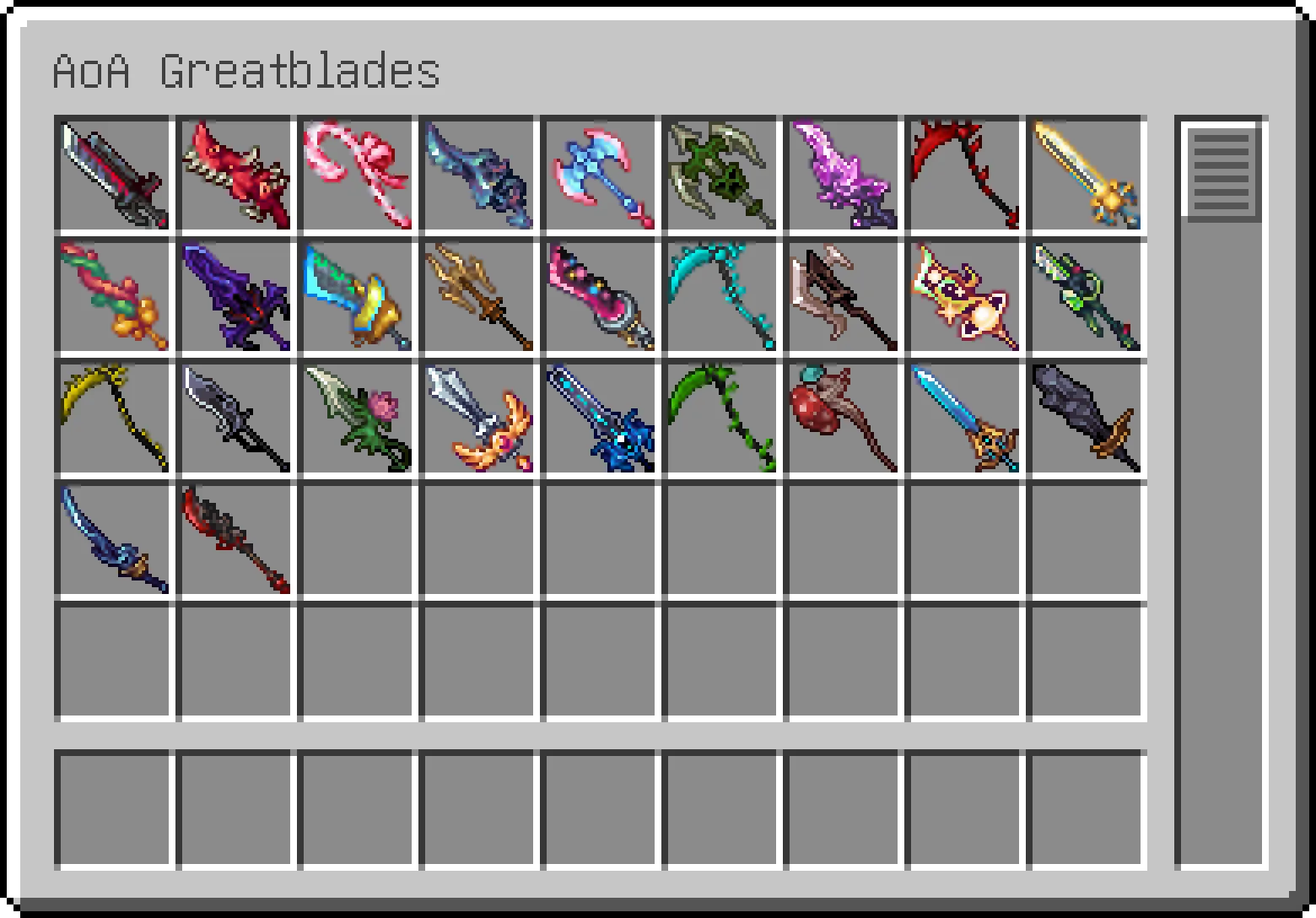 Ресурс-пак Universal Retexture для мода Advent of Ascension 3.