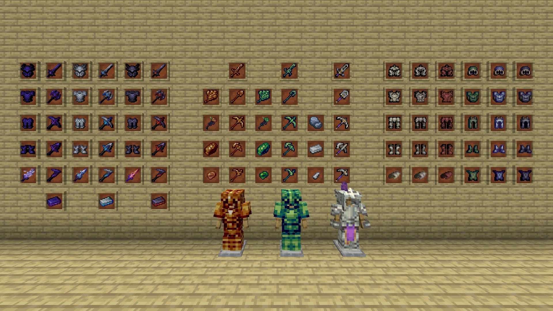 Ресурспак Universal Retexture: измененные текстуры для мода Ice and Fire 2.