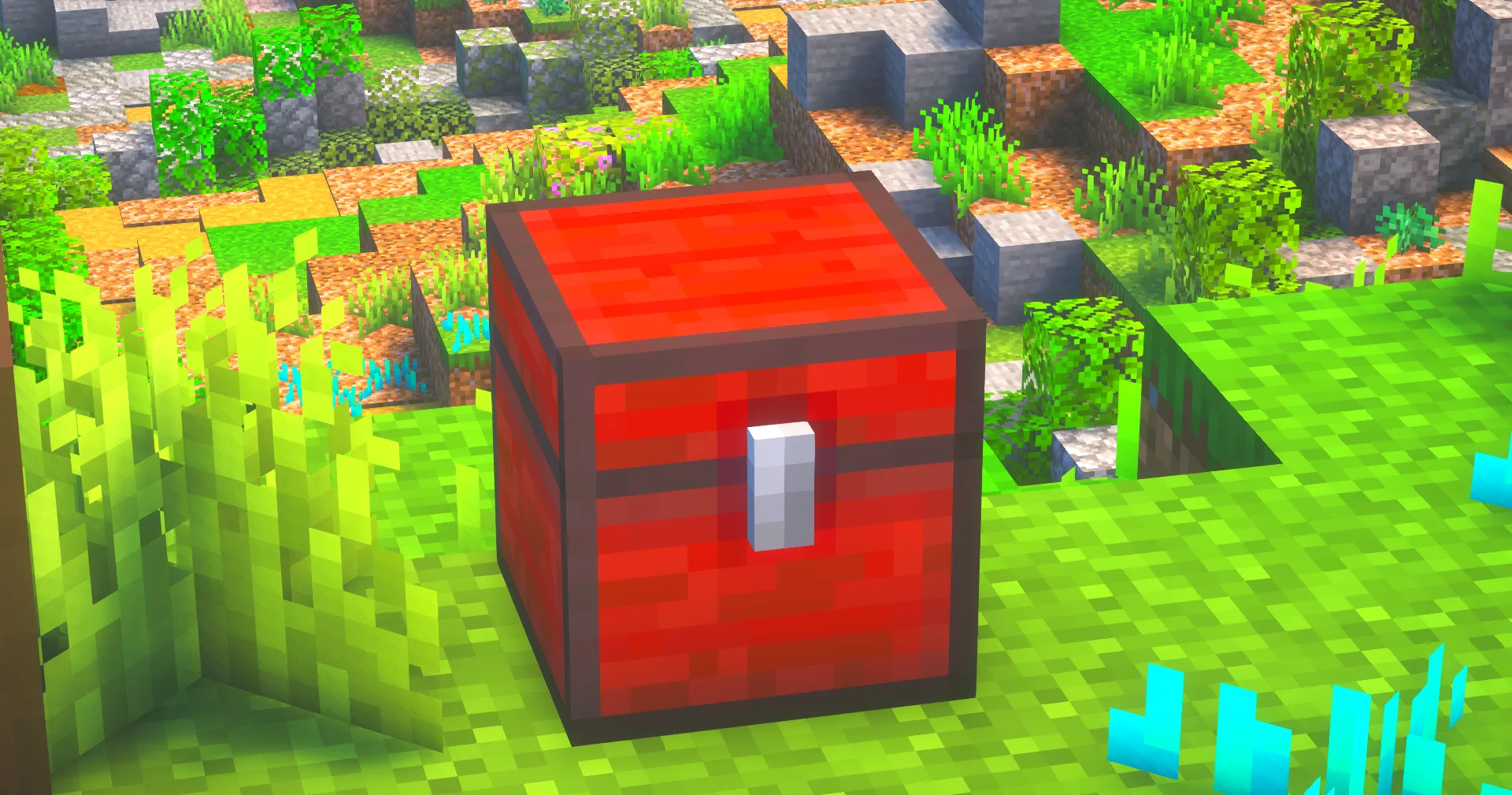 Красный сундук-ловушка в Utility+