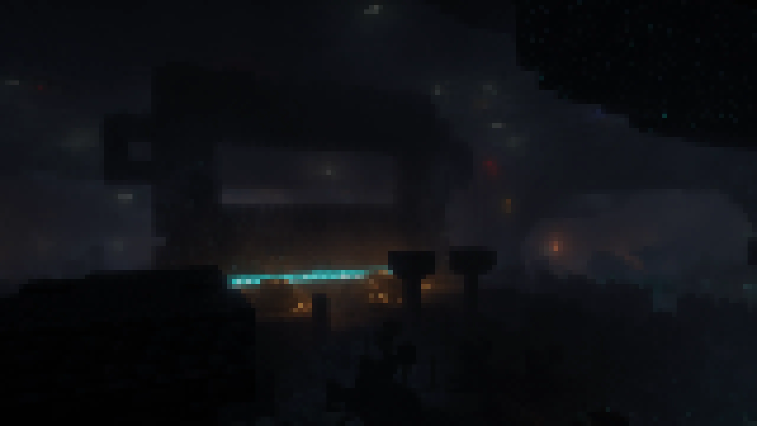 Портал в Deep Dark, созданный с использованием шейдеров PixelCraft.