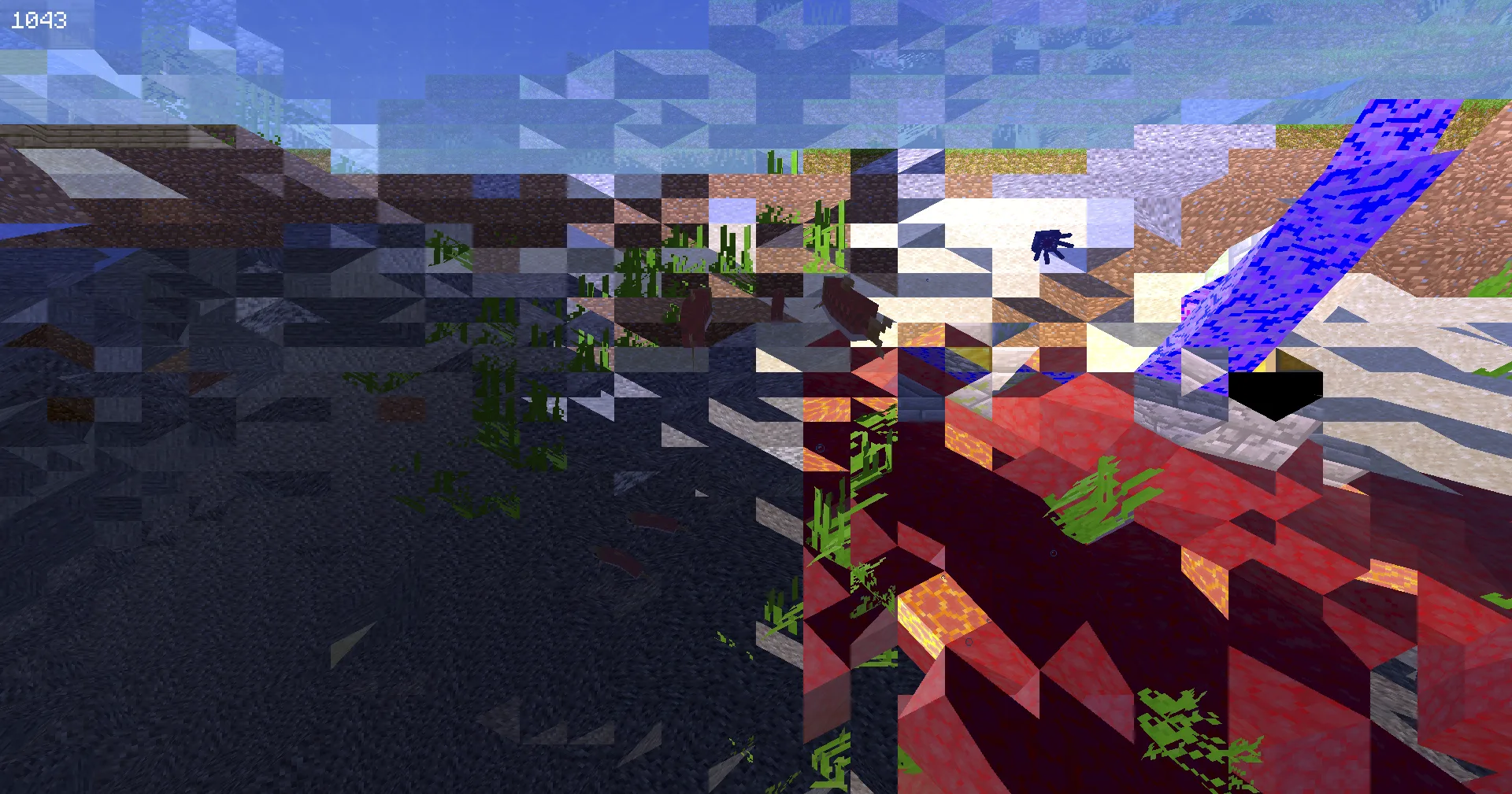 Подводный вид на проект Cursed View.