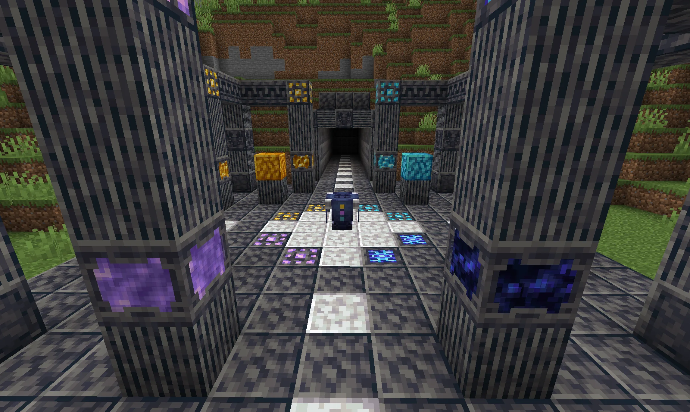 Комплекс Spectrum: современные архитектурные постройки в Minecraft.