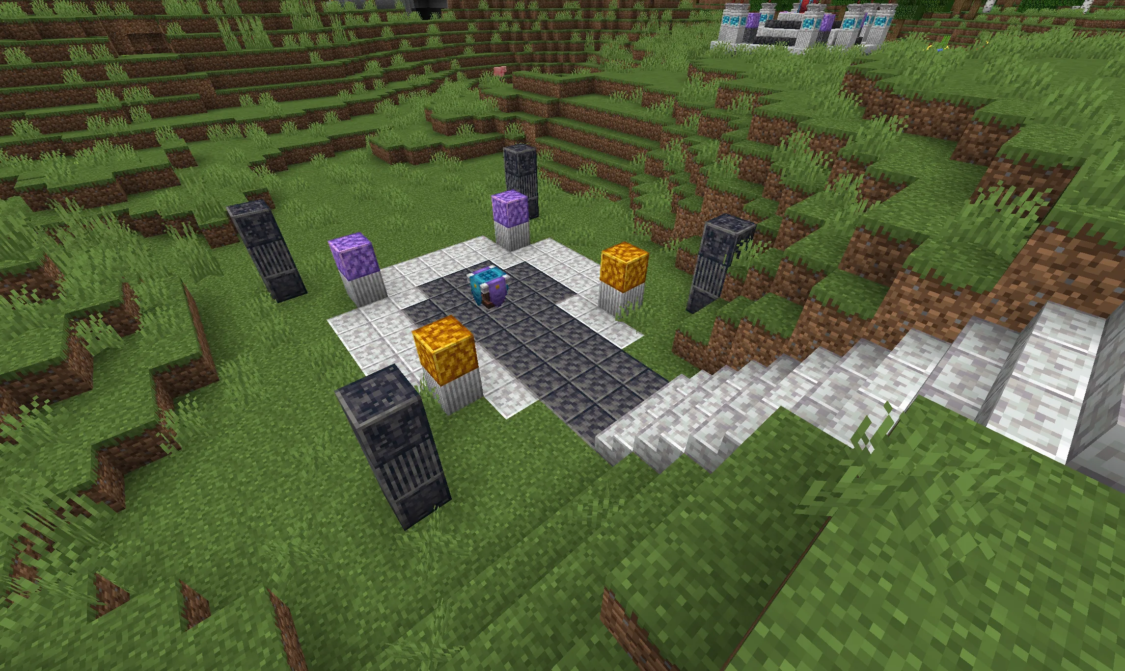 Инновационная система крафта с использованием настраиваемых мультиблочных структур в Minecraft.