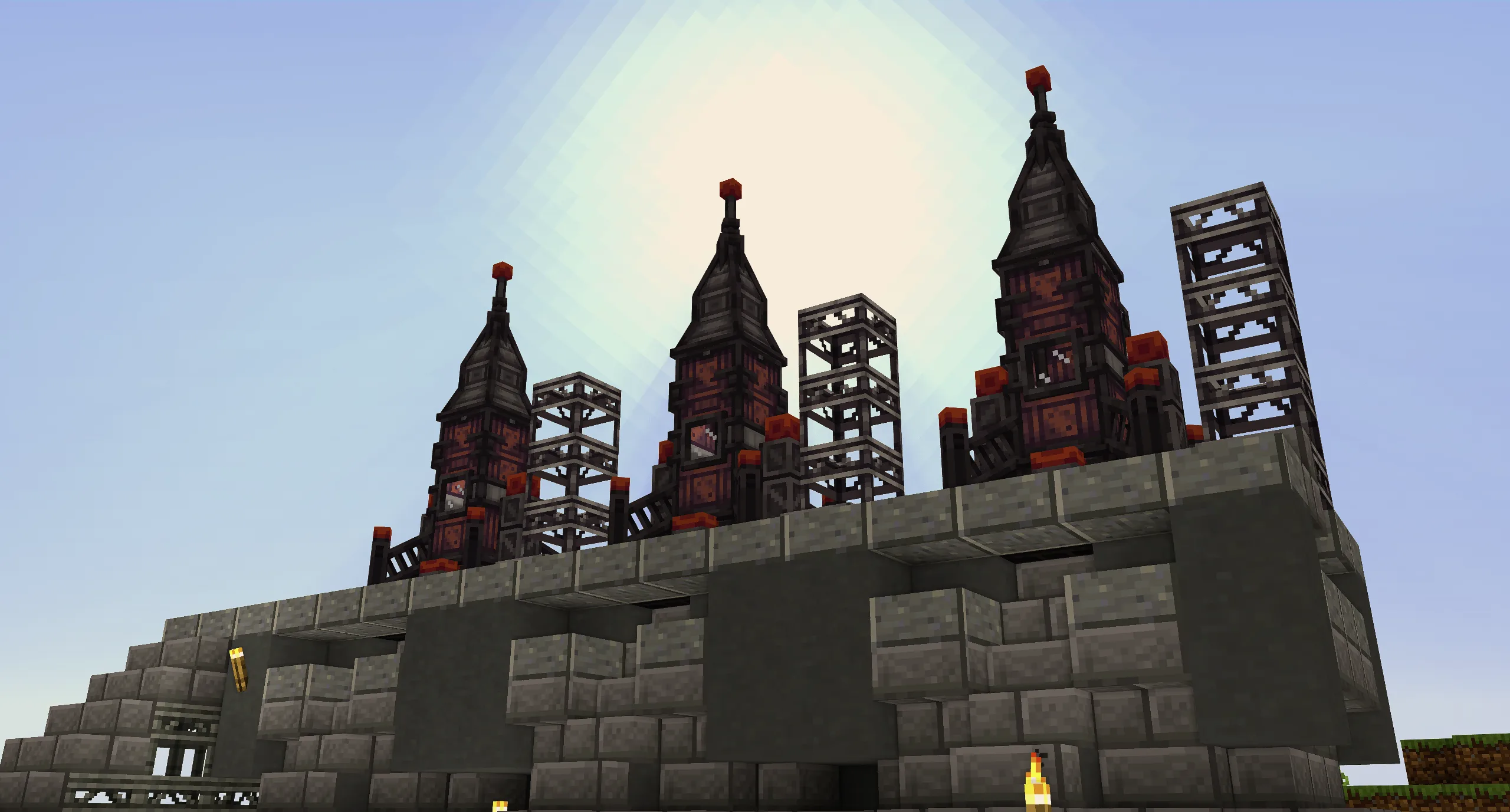 Космическая ракета из мода Ad Astra.