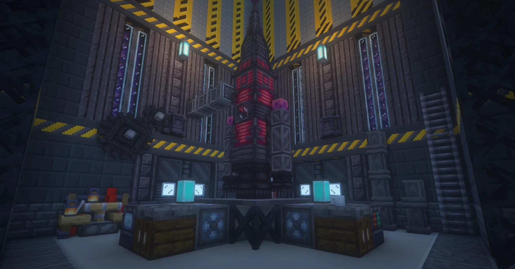 Стартовая площадка ракеты из мода Ad Astra.