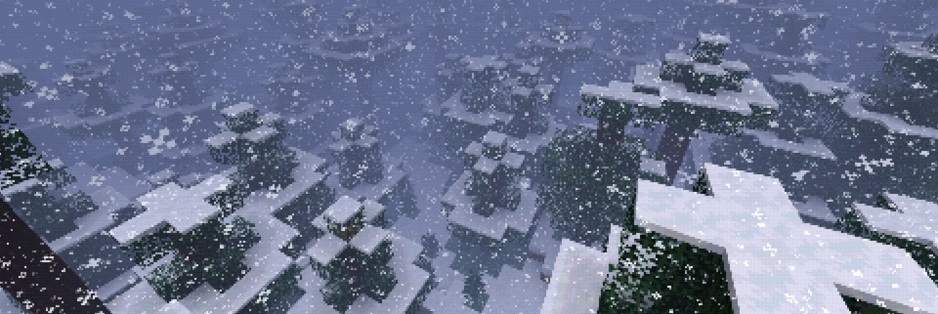 PSX-Core Shader с большим количеством снега.