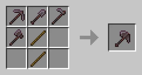 Netherite Paxel Crafting Recipe