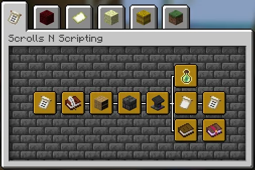 Система достижений в моде Scrolls N Scripting