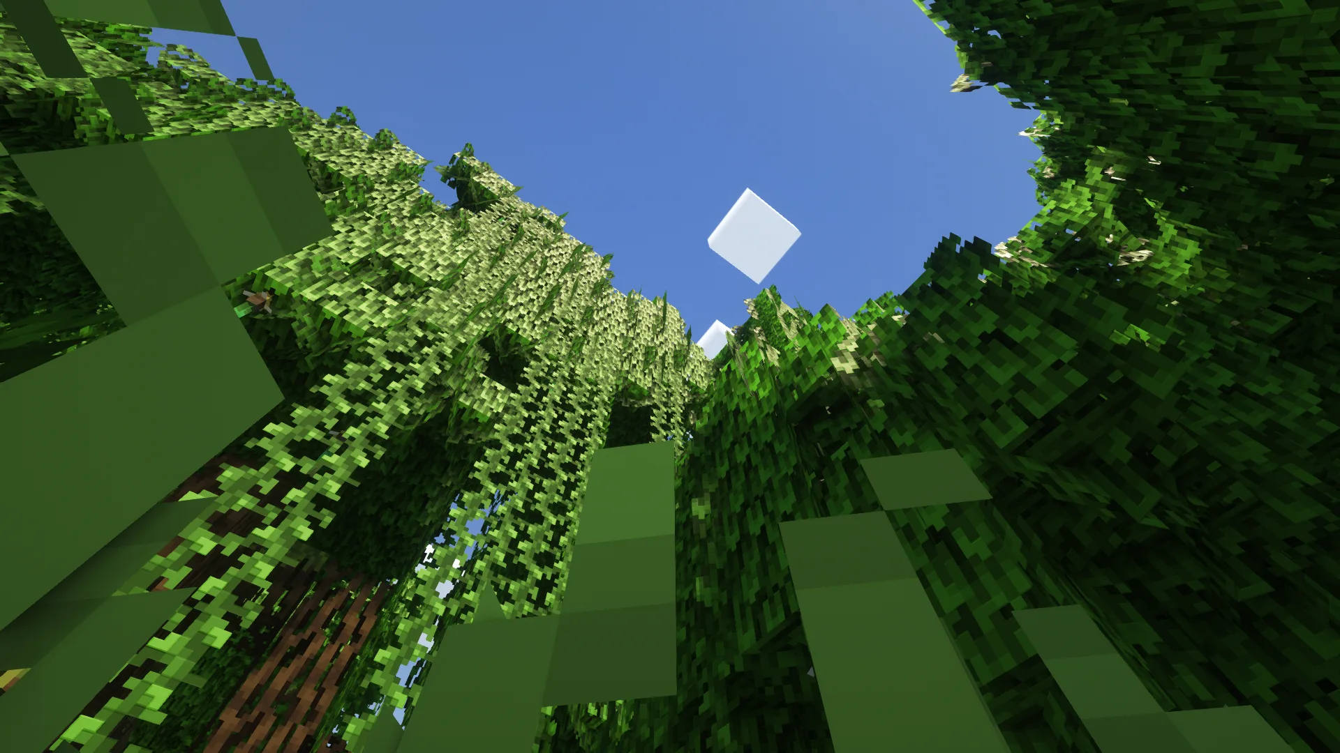 Мангровое болото с пышной листвой из мода Bushy Leaves.