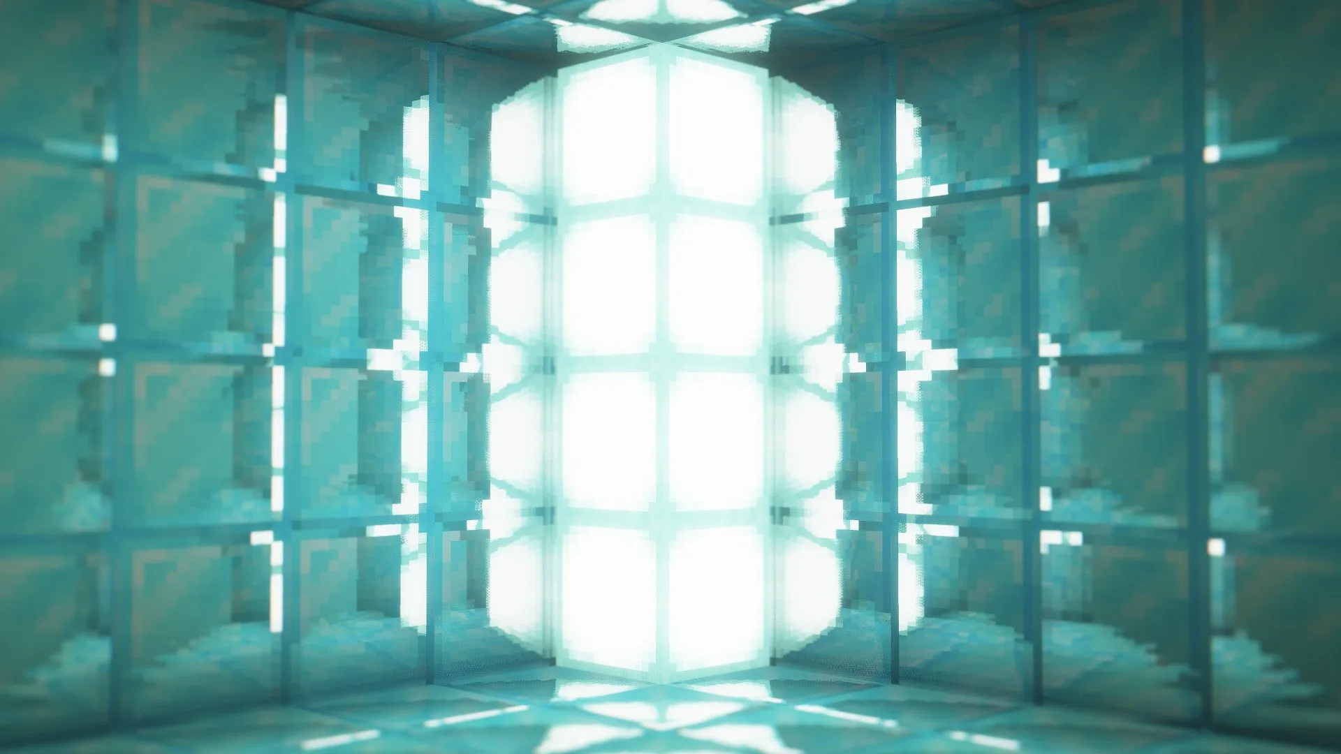 PBR алмазы в шейдерах DrDestens Minecraft.