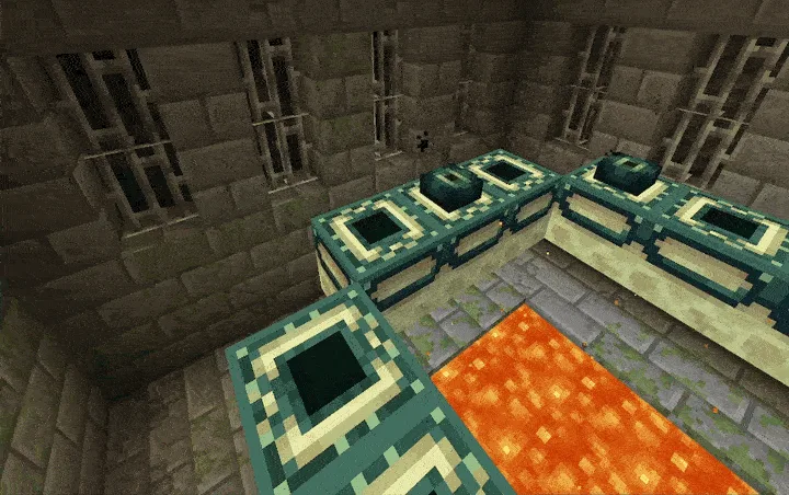 Кольца для установки ока Края в блоках портала из мода Subtle Effects.