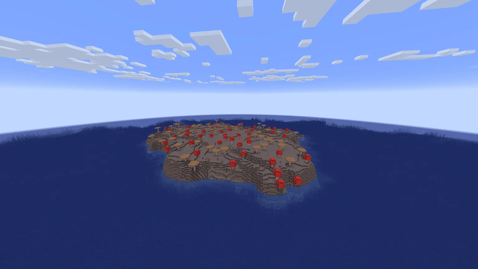 Остров мушумов без шейдеров.